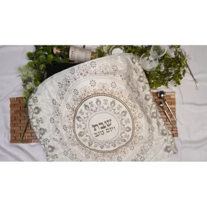 כיסוי פלטה לשבת וחג יובל דגם 1