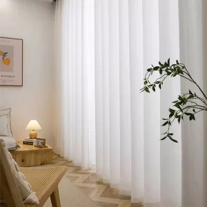 וילון שיפון בתפירת פלד שטוח קיילי בג' - אשרם