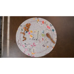 רנר פלייסמט עמיד בחום ברון - דגם 40