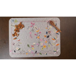 רנר פלייסמט עמיד בחום ברון - דגם 40
