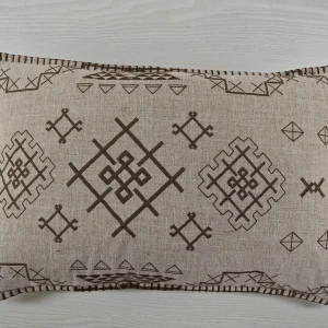 כרית נוי רקומה אודם דגם 9